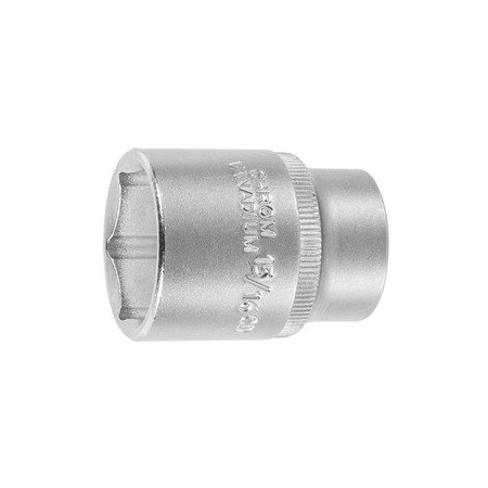 Holex 1/2 inch Drive Socket, 6 pt, 15/16 inch 642222 15/16